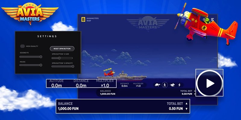 Avia masters slot, avia masters game